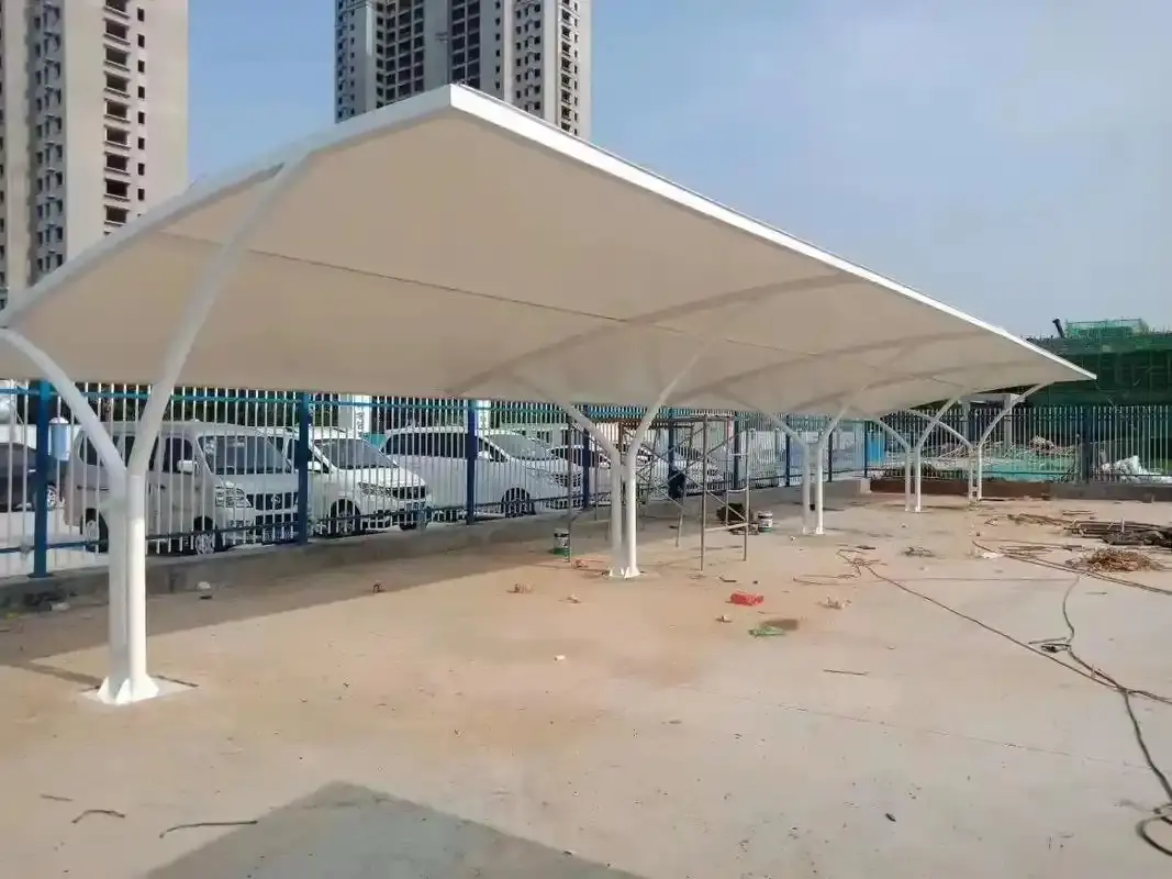 贵州惠水园区停车棚为何生锈漏水？选购膜结构先避开这三个坑